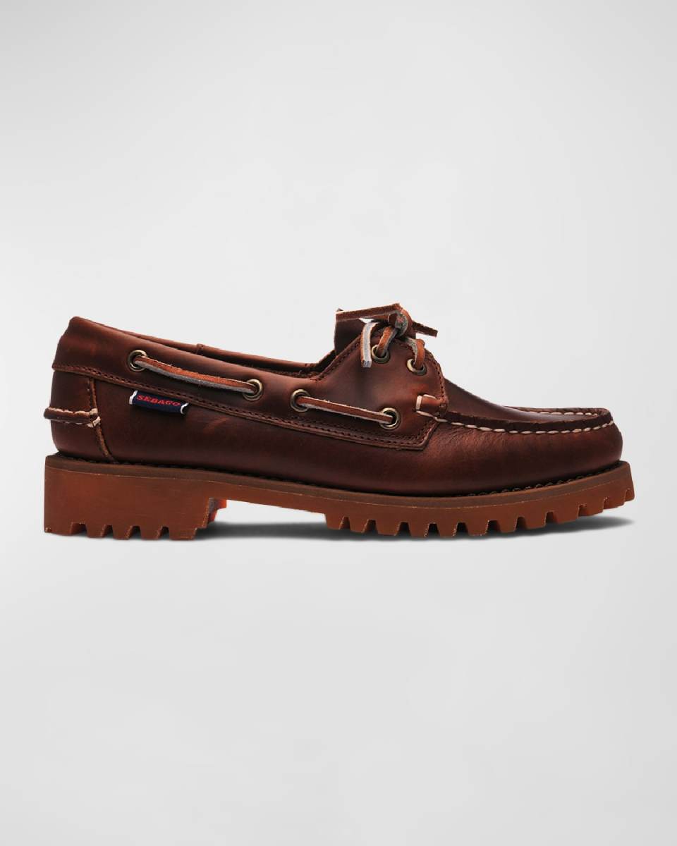 Ranger Waxy Leather Boat Loafers